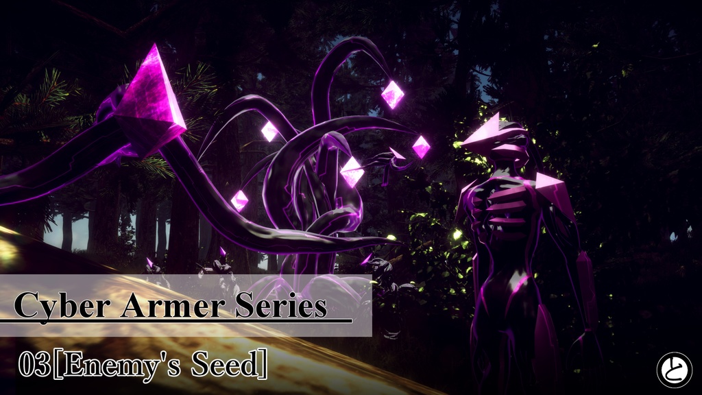 【VRM1.0同梱】CyberArmerSeries-03[Enemy’ｓSeed] - とろろ亭やまいもの店 - 2/8