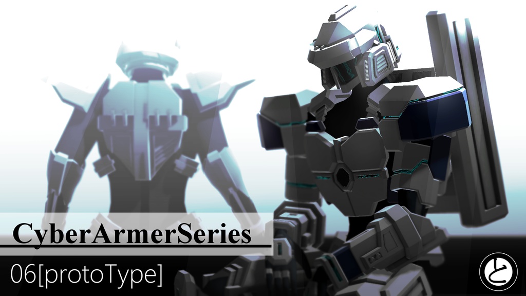 【VRM1.0同梱】CyberArmerSeries-06[protoType] - とろろ亭やまいもの店 - 2/8