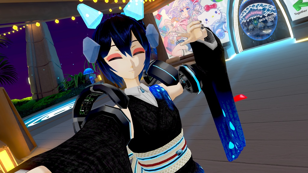 【モバイル対応】オリジナル3Dアバター「しぐれ」