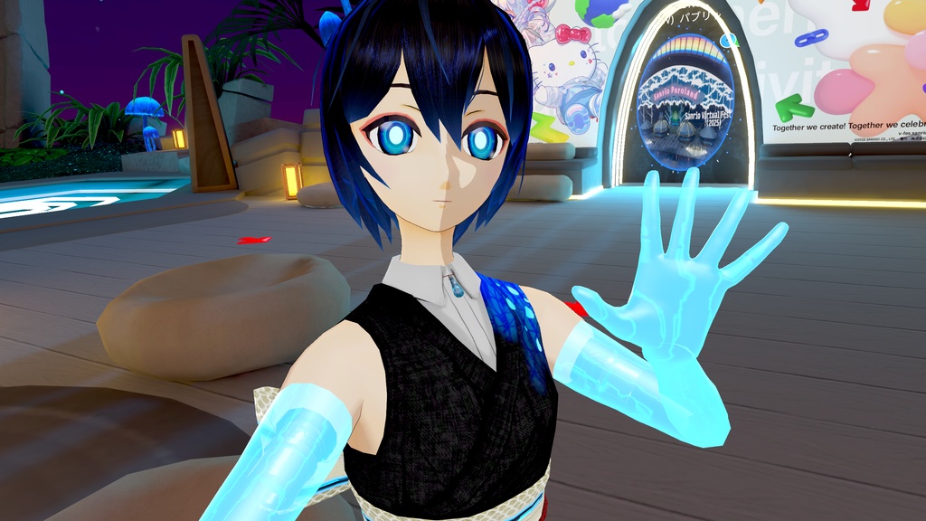 【モバイル対応】オリジナル3Dアバター「しぐれ」