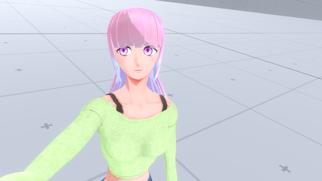 【モバイル対応 】オリジナル3Dアバター「彩華」