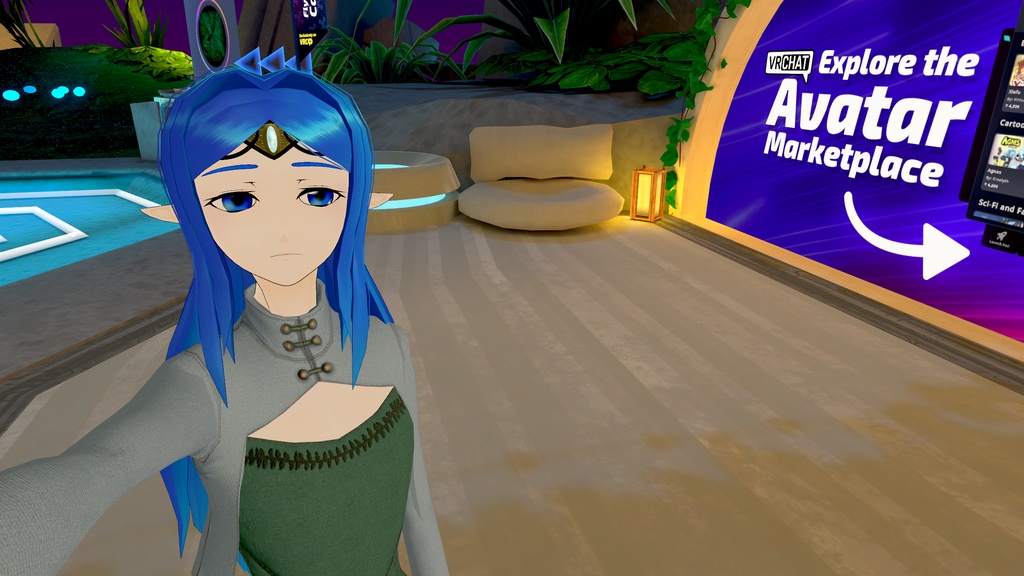 【モバイル対応 】13皇子企画改3Dアバター03「ラーライラ」