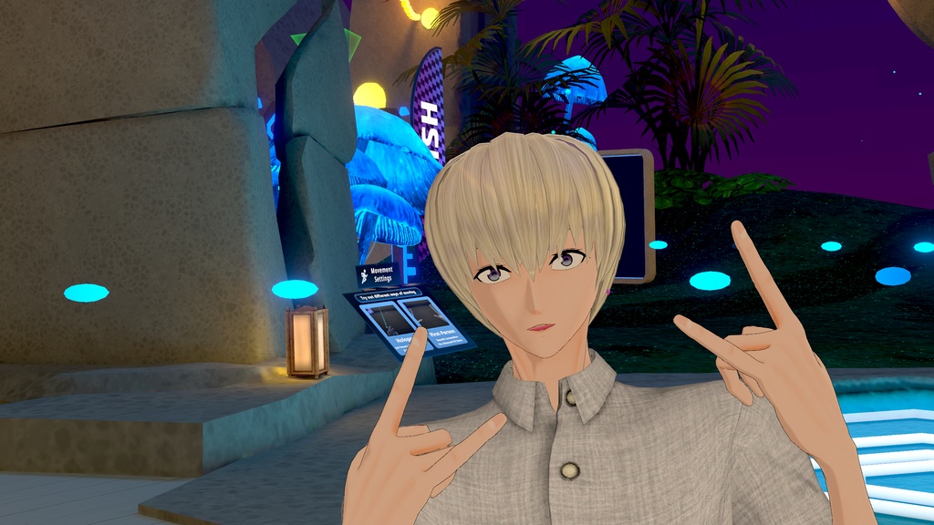 【モバイル対応】オリジナル3Dアバター「桂木 風太郎」