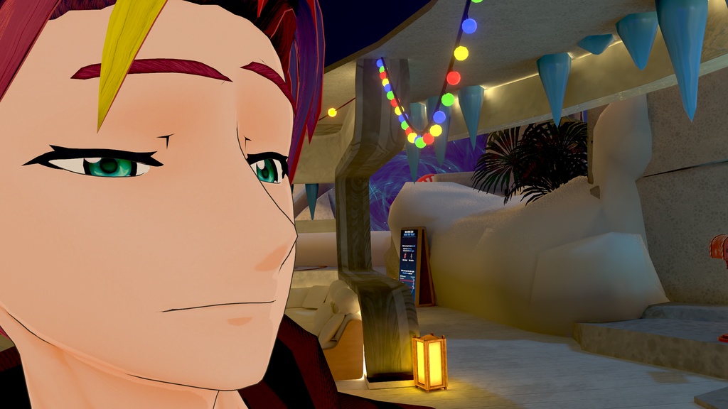 【モバイル対応】オリジナル3Dアバター「東城 烈火」