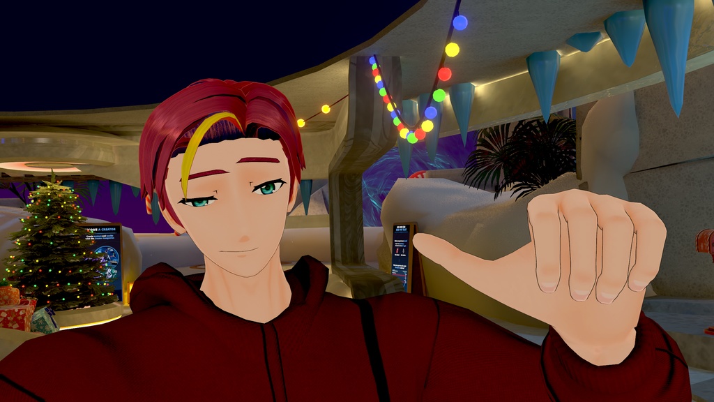 【モバイル対応】オリジナル3Dアバター「東城 烈火」