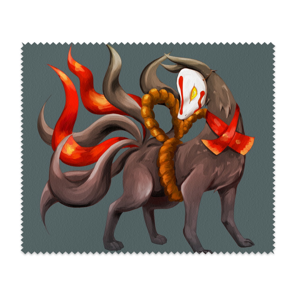 コックリさんの眼鏡ふき