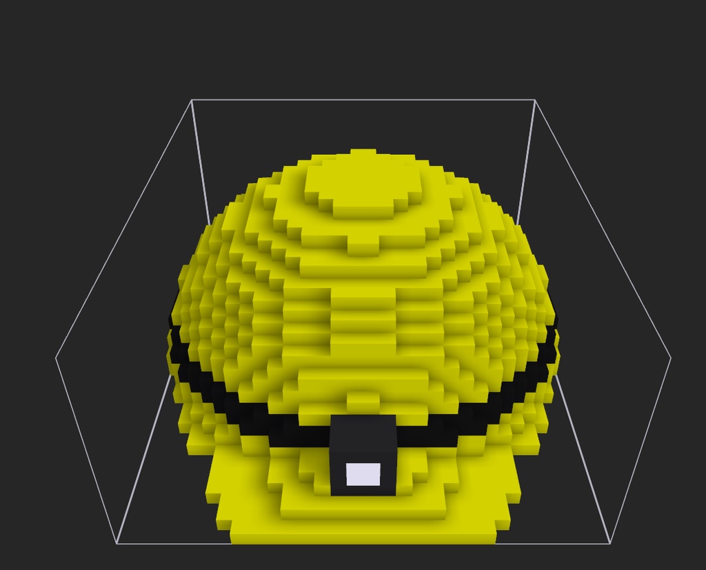 ボクセルつるはしとヘルメット