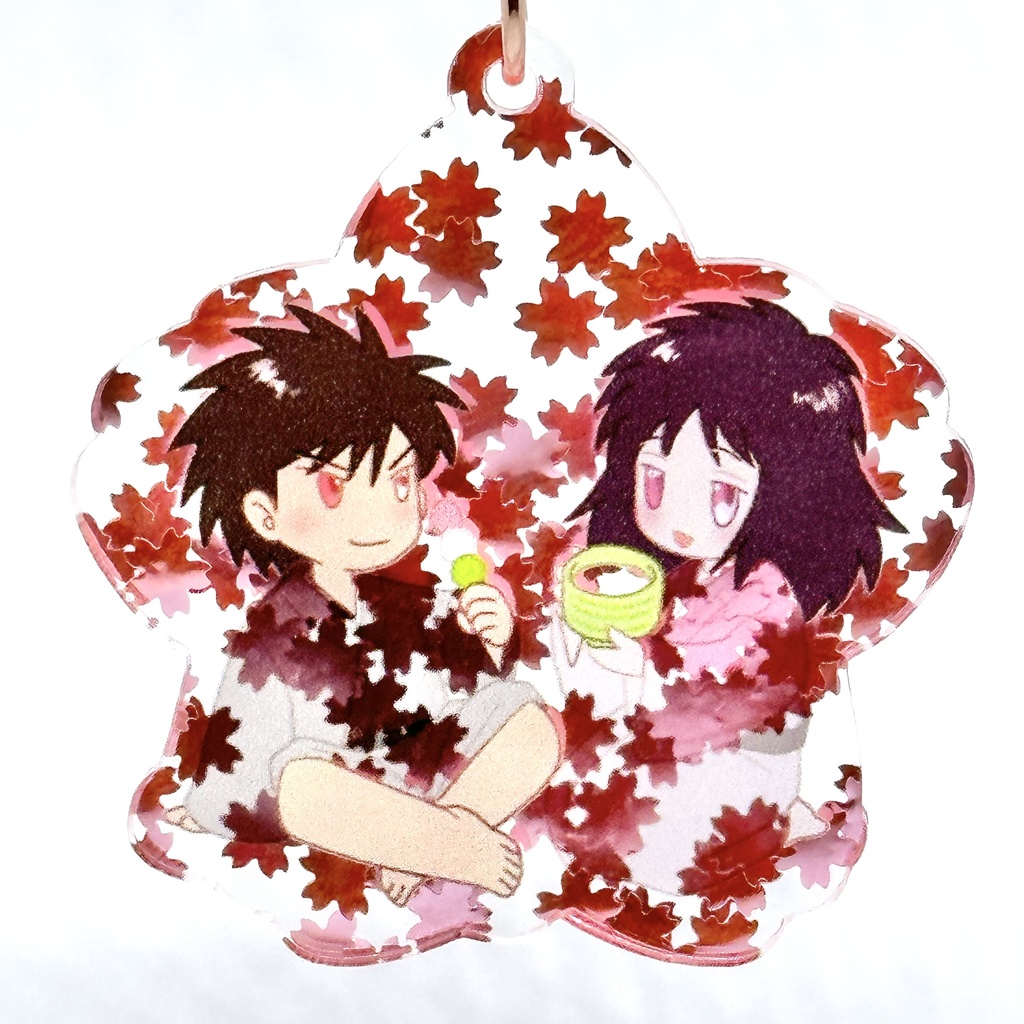 お花見アクキー