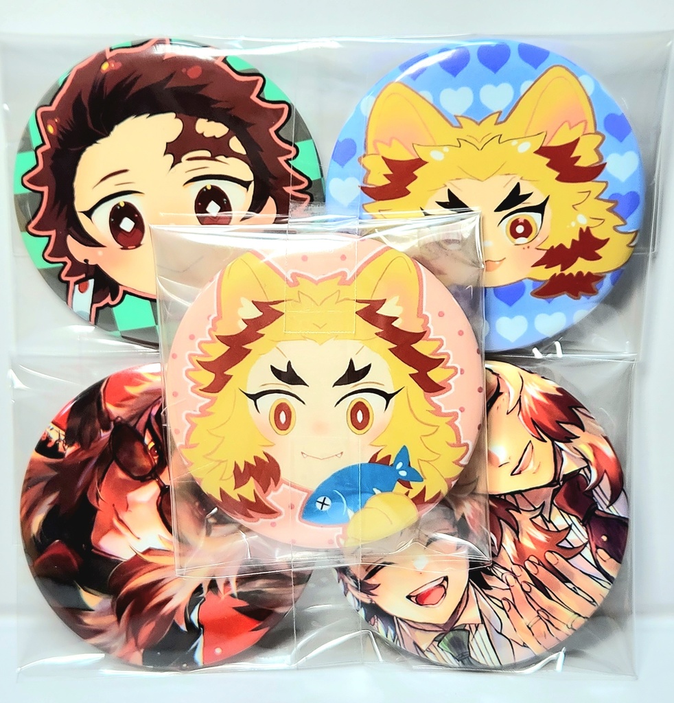 缶バッジ【特価】コンプリートセット【キズ有り】