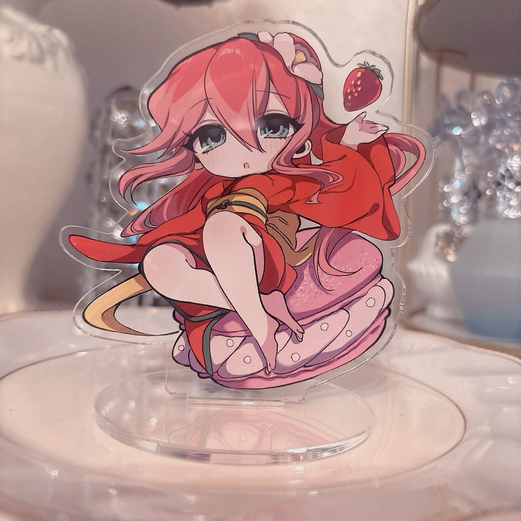 椿姫 ミニ等身アクスタ (マカロンver.)
