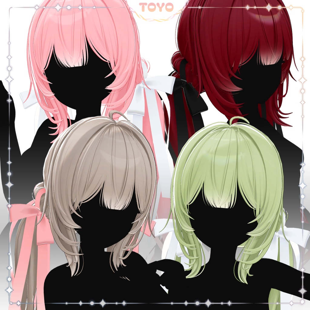 [11アバター] Doughnut Ribbon Hair 缩略图 5