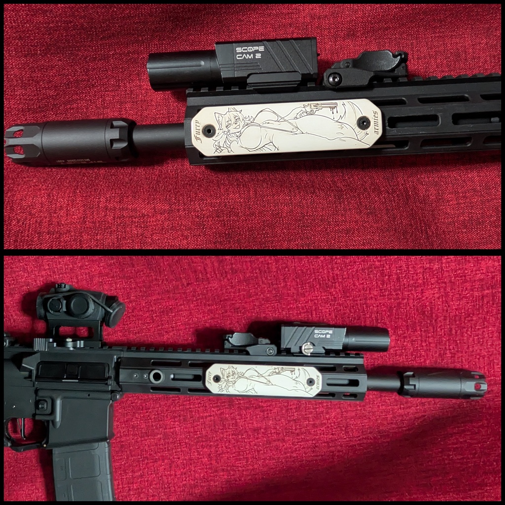 M-LOKレールカバー ver.furry type-Wolf