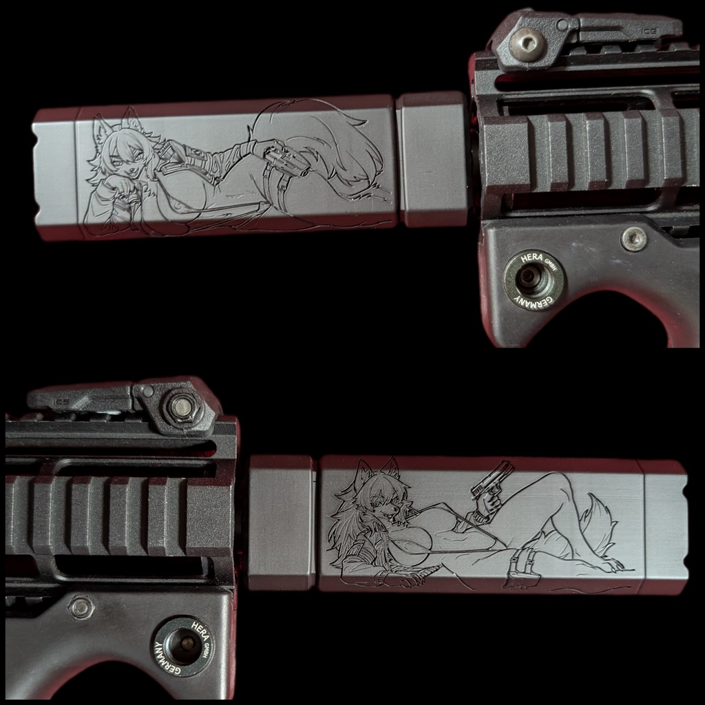 14mm逆ネジ Furryサプレッサー ver.Wolf