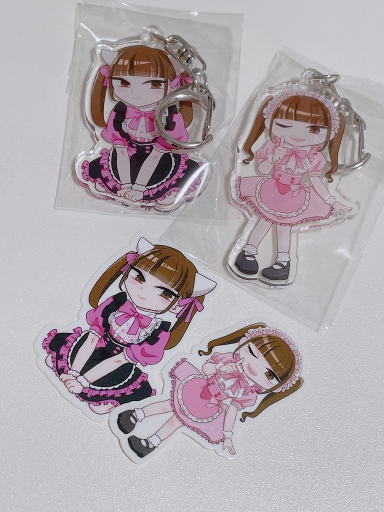 ♡りんかちゃんイラストアクリルキーホルダーセット♡【限定10個】