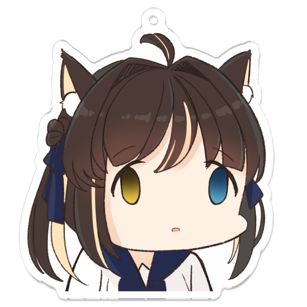 とろたまアクリルキーホルダー