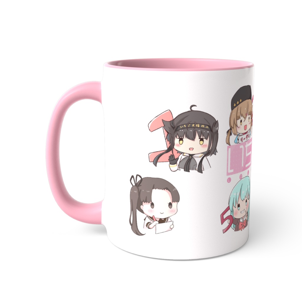 いちご大福改二(熟練/お茶搭載) ツートンマグカップ