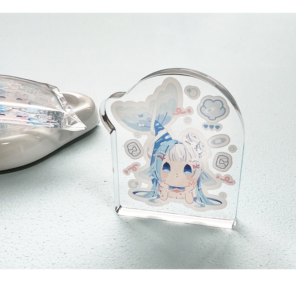 包帯リボンちゃん　ミニアクリルブロック