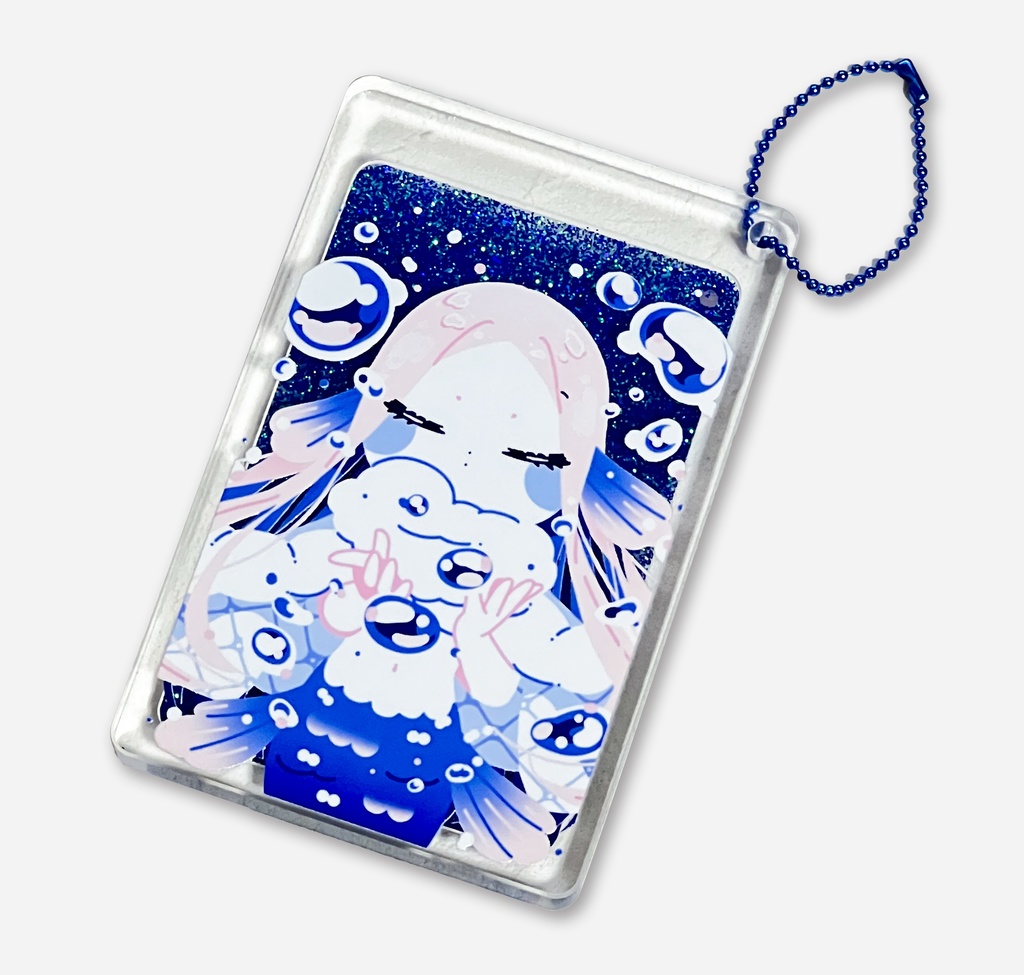 Bubble グリッターアクキー