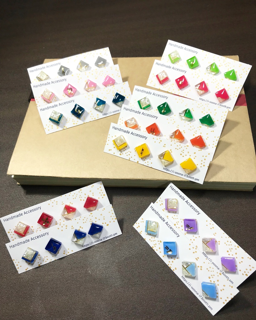 一粒ピアス&イヤリング