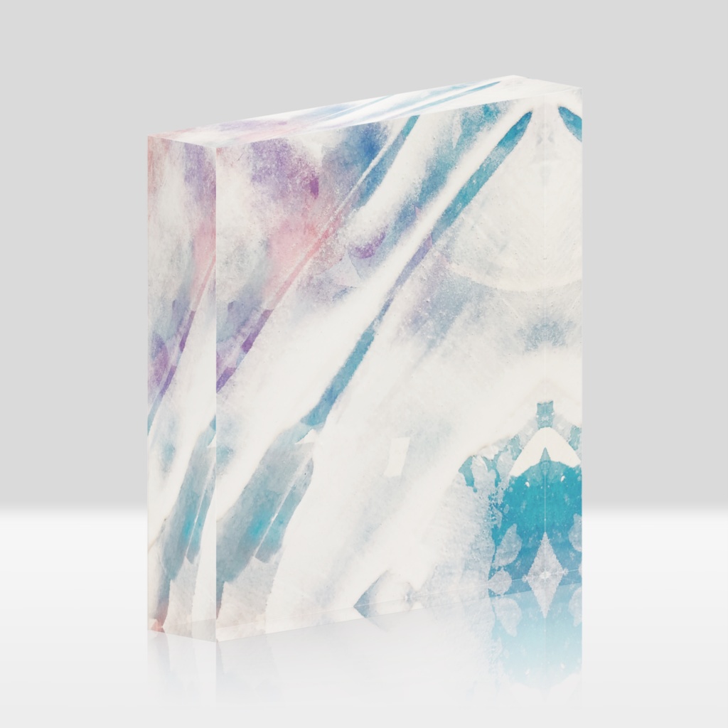 パステル色 - アクリルブロック -