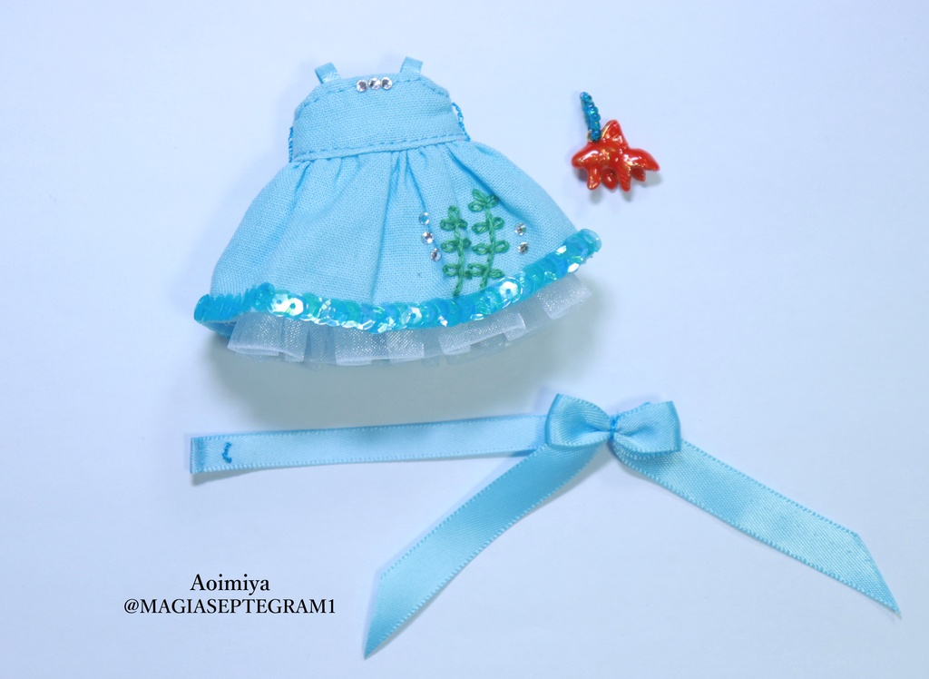 金魚鉢ワンピース(beans推奨)