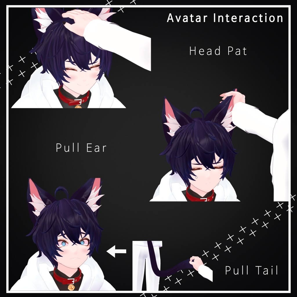 オリジナル3Dモデル「かおる Kaoru」