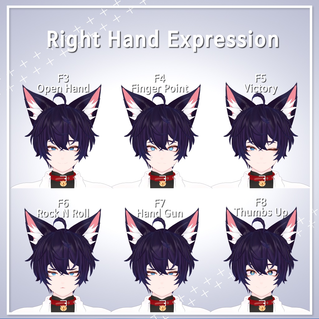 オリジナル3Dモデル「かおる Kaoru」