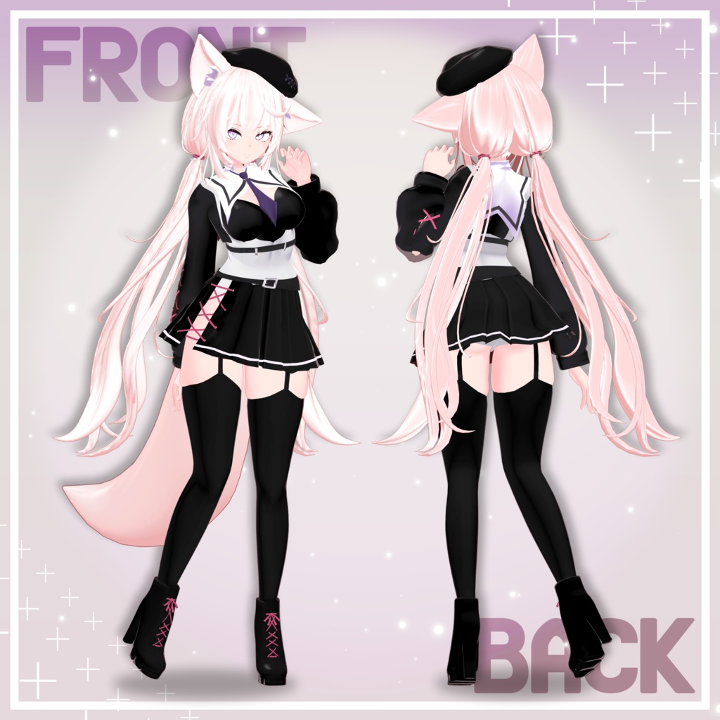 オリジナル3Dモデル「みやこ Miyako」