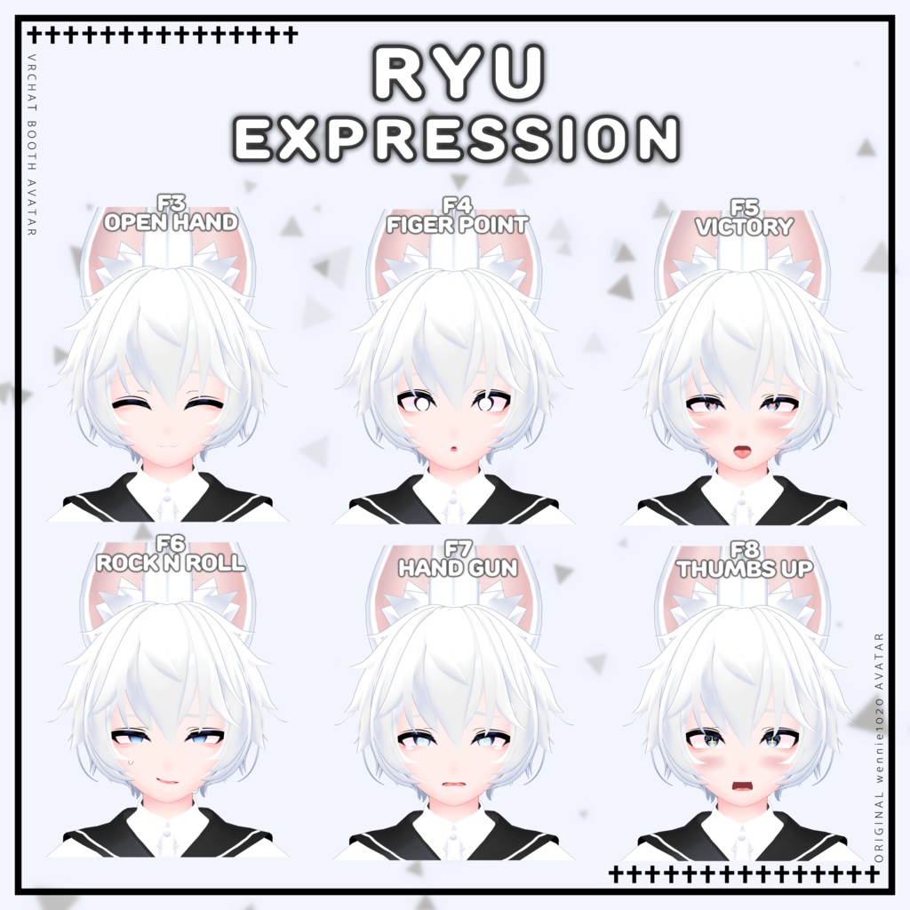 オリジナル3Dモデル「かい&りゅ Kai&Ryu」