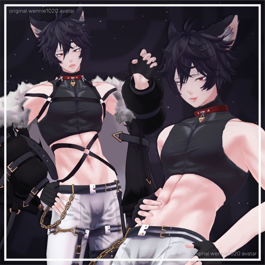 オリジナル3Dモデル「フェンリス Fenris」