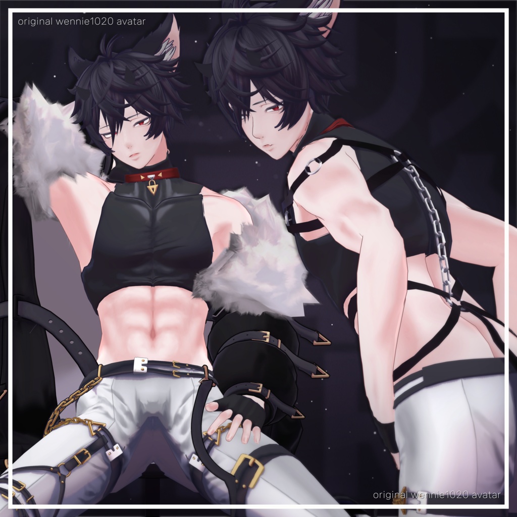 オリジナル3Dモデル「フェンリス Fenris」