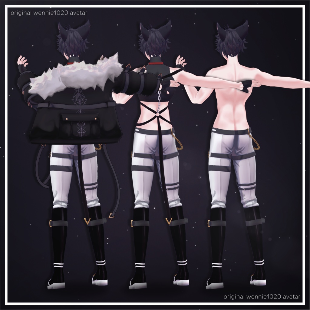 オリジナル3Dモデル「フェンリス Fenris」