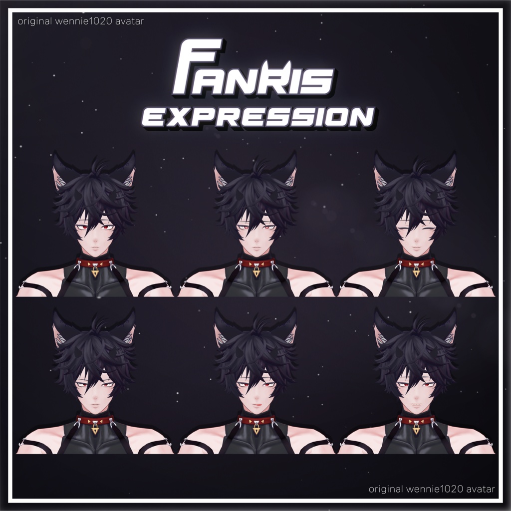 オリジナル3Dモデル「フェンリス Fenris」