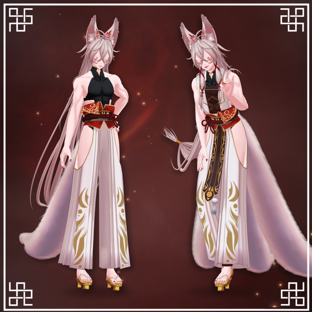 オリジナル3Dモデル「ちあき Chiaki」