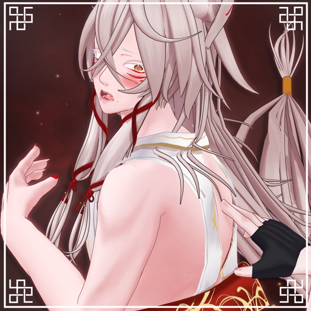 オリジナル3Dモデル「ちあき Chiaki」