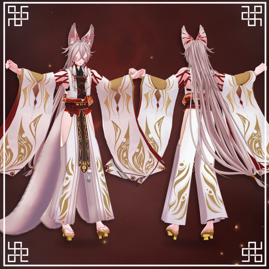 オリジナル3Dモデル「ちあき Chiaki」