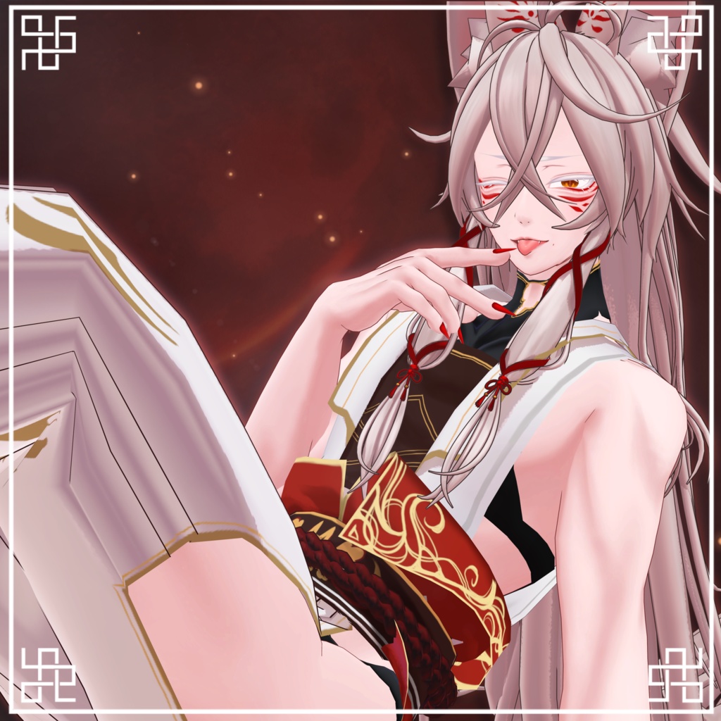 オリジナル3Dモデル「ちあき Chiaki」