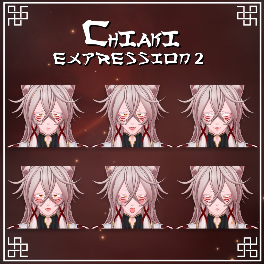 オリジナル3Dモデル「ちあき Chiaki」