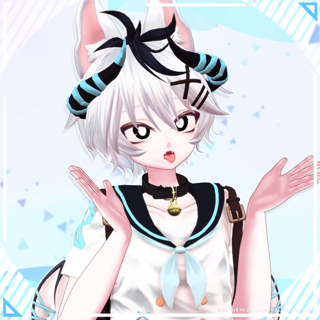 オリジナル3Dモデル「タキ Taki」