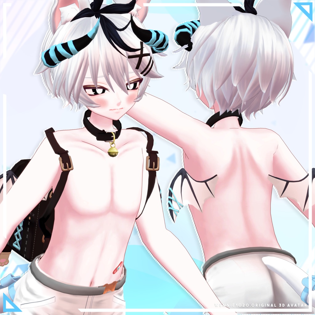 オリジナル3Dモデル「タキ Taki」