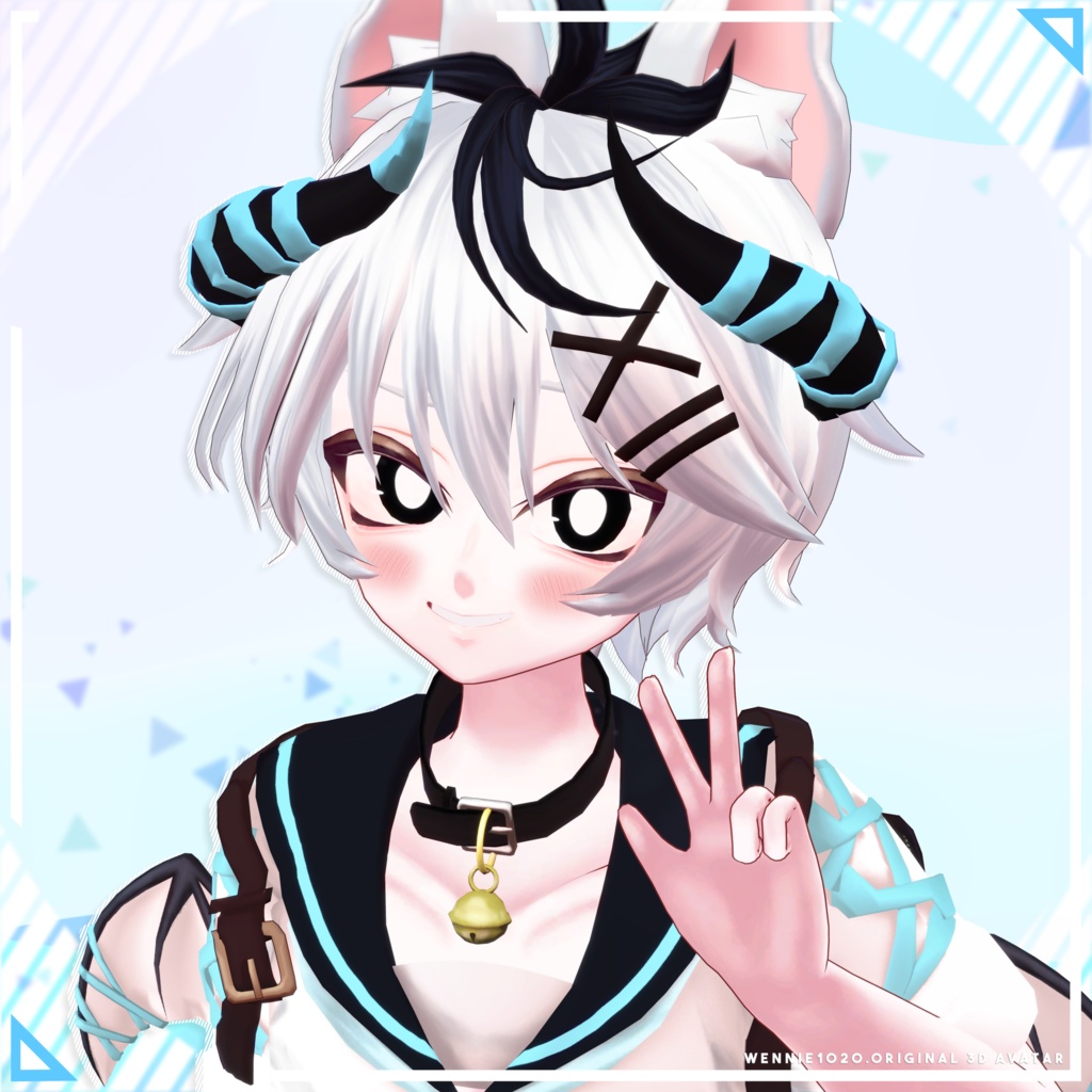 オリジナル3Dモデル「タキ Taki」