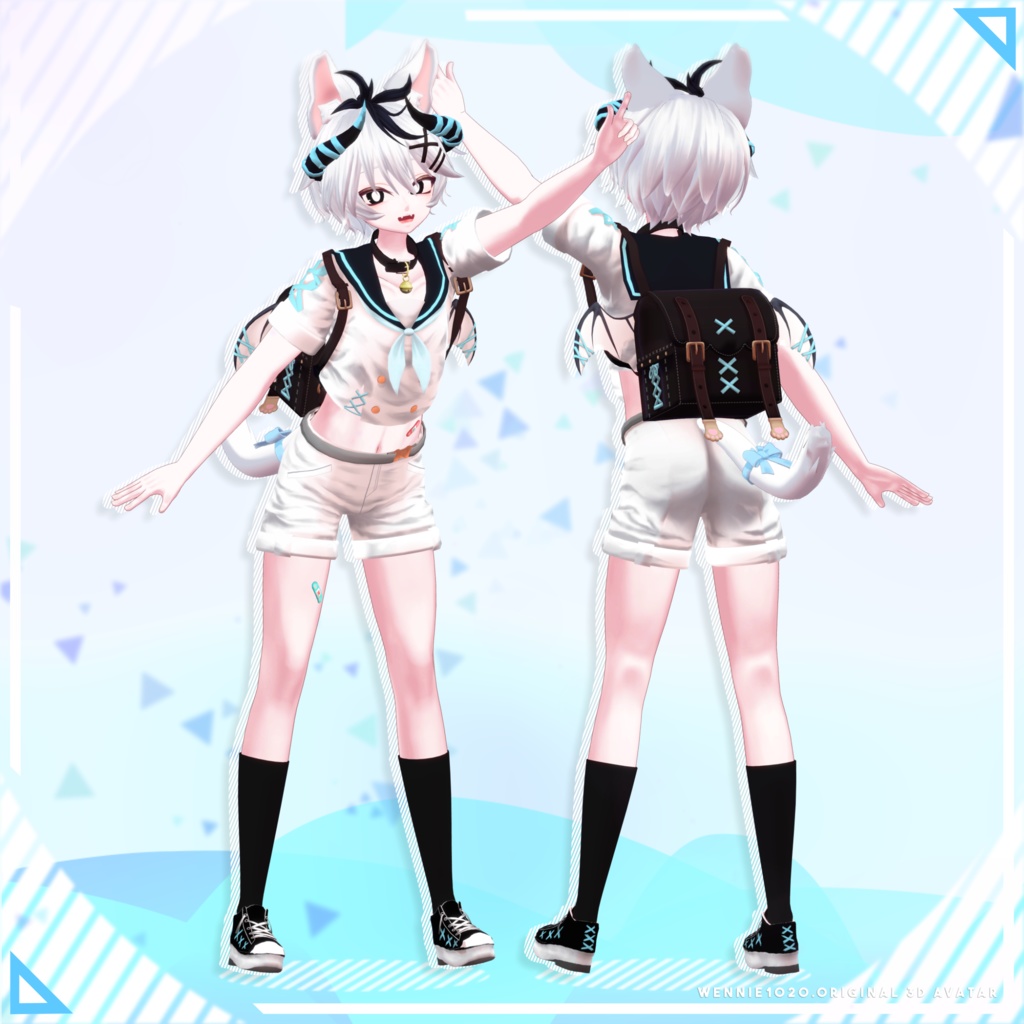 オリジナル3Dモデル「タキ Taki」