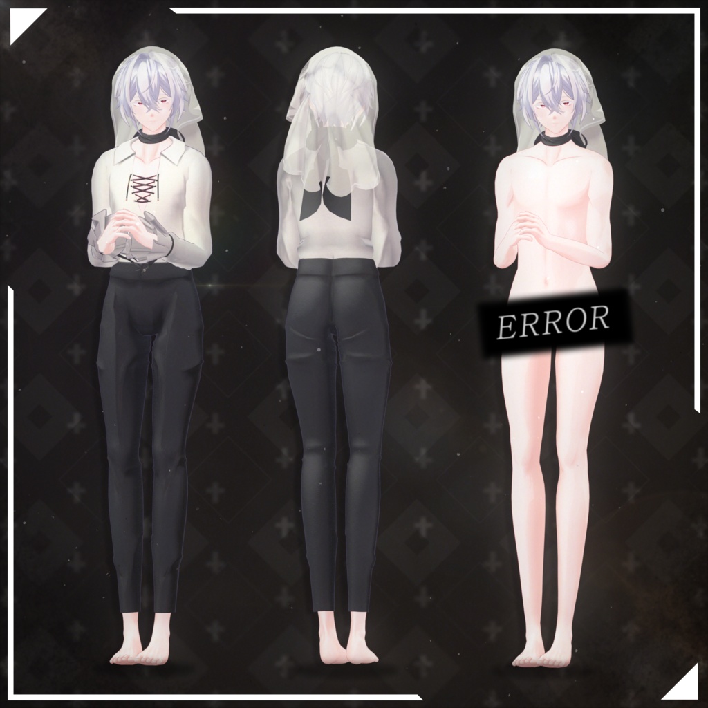 オリジナル3Dモデル「ゆん Yun」