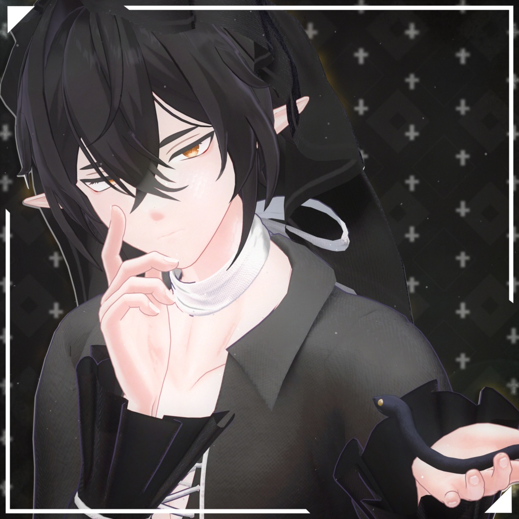 オリジナル3Dモデル「ゆん Yun」