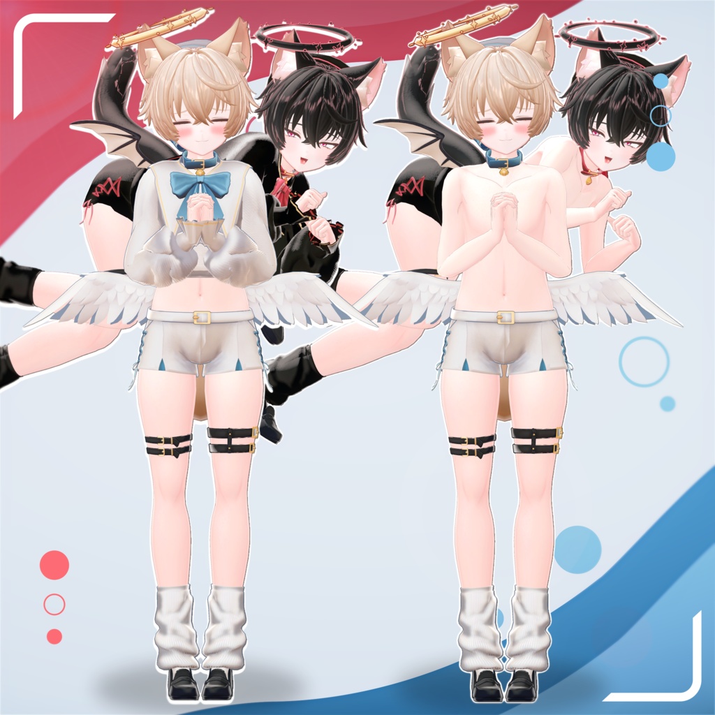 【オリジナル3Dモデル】 ハル Haru