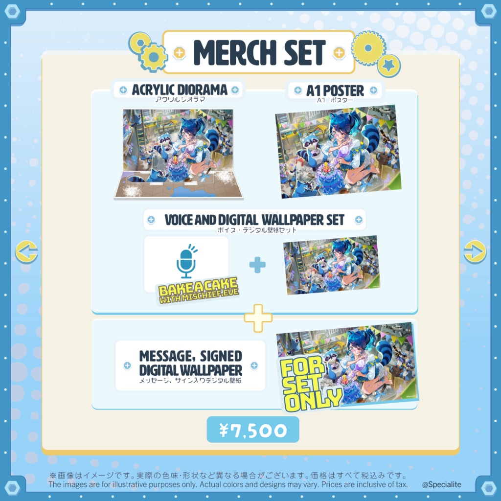 Mischief.EVE 2024 Birthday Merch