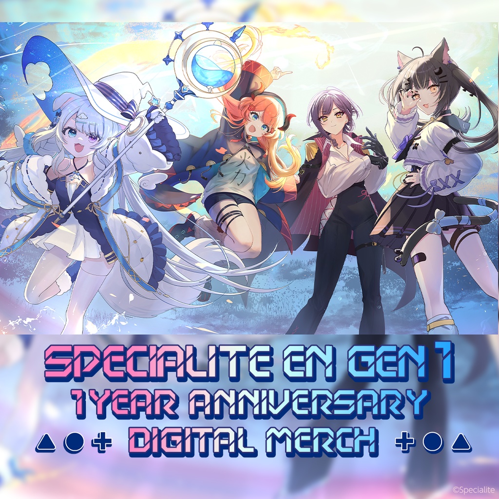 Specialite EN Gen 1 Debut 1 Year Anniversary Digital Merch