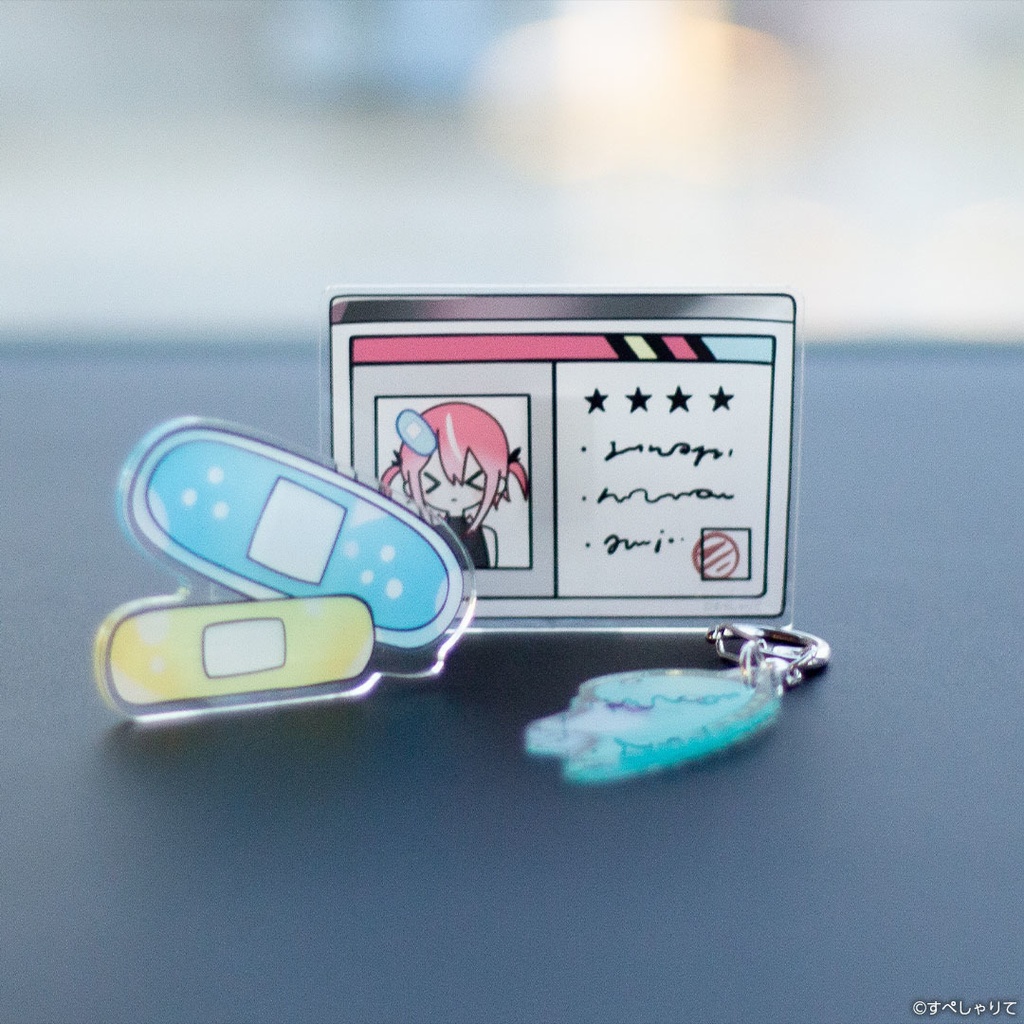 藍坂しう 登録者5万人記念グッズ