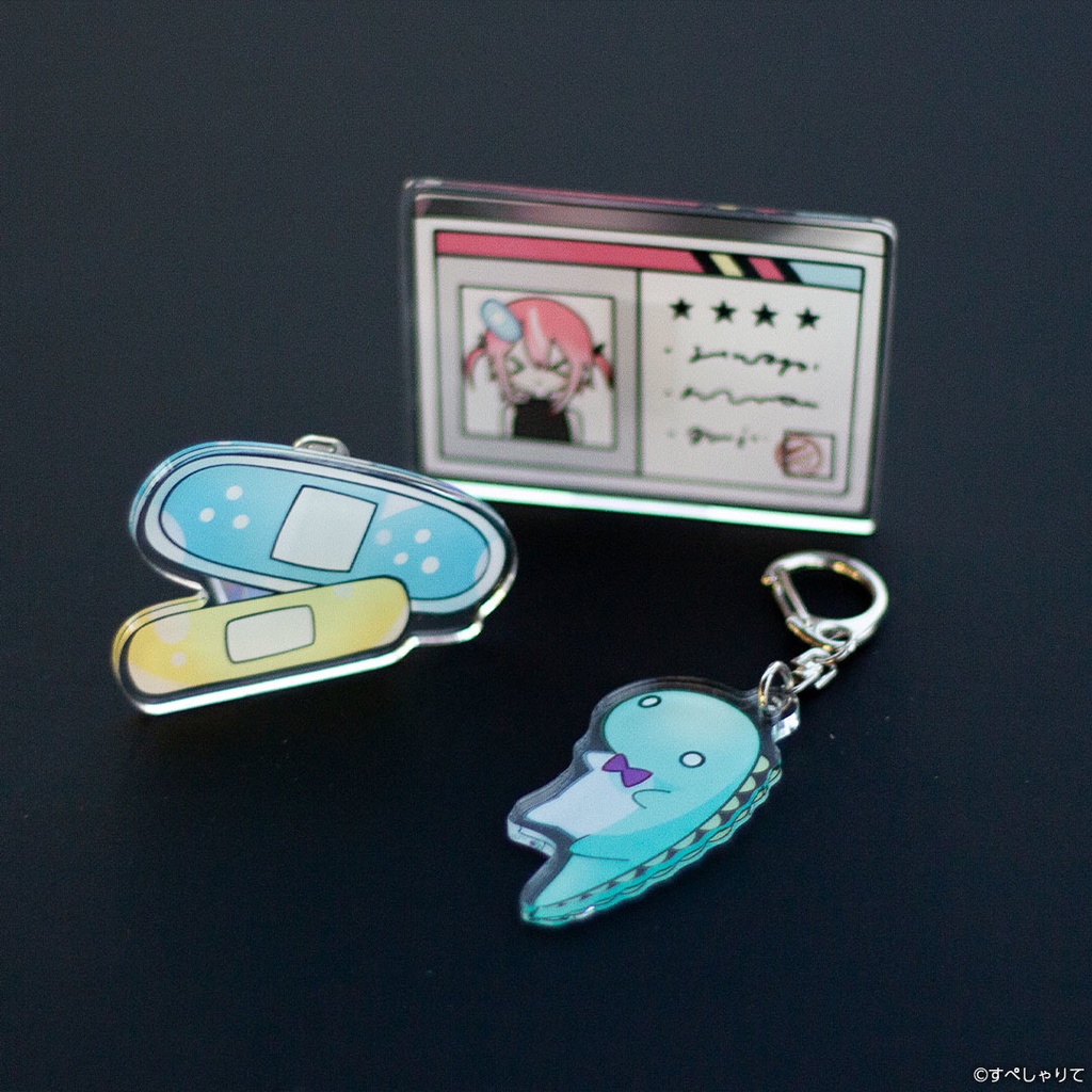 藍坂しう 登録者5万人記念グッズ