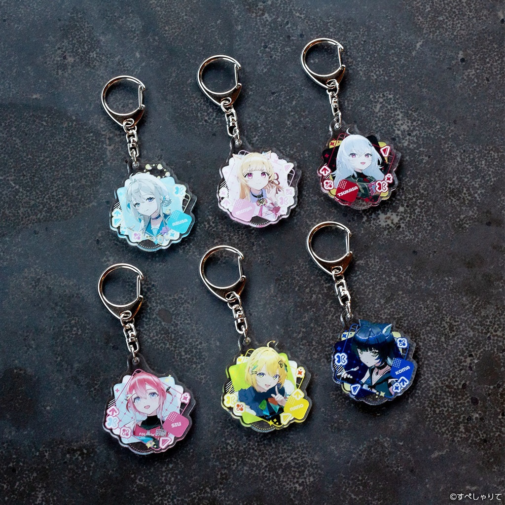 アクリルキーホルダー